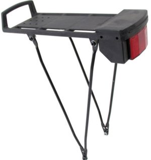 Bagagedrager 26 inch ATB glasfiber zwart