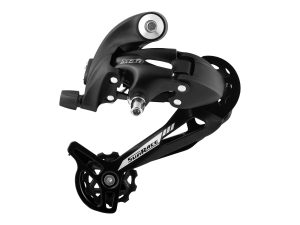 Achterderailleur 7/8-speed Sunrace M41 met lange kooi - directe montage - zwart