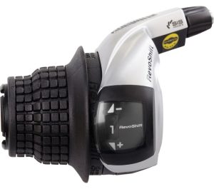 Draaiversteller (links) 3 speed Shimano Tourney SL-RS45 - zwart/zilver