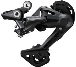Achterderailleur 2 x 10/11-speed Shimano Deore M4120 SGS - directe montage - zwart (werkplaatsverpakking)