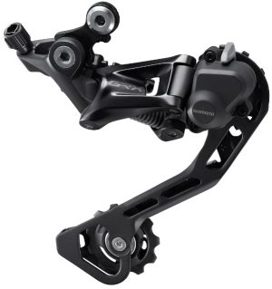 Achterderailleur 10-speed Shimano GRX RD-RX400 top normal - direct mount - Zwart