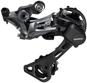 Achterderailleur 11-speed Shimano GRX RD-RX812 top normal - direct mount - Zwart
