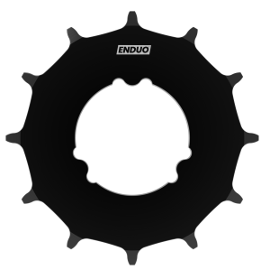 Tandwiel 24T Enduo Cargo Nexus Alfine - zwart