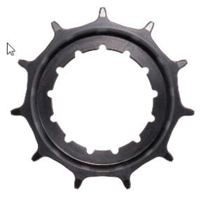 Tandwiel 26T Enduo Cargo Rohloff Cl-53.0 / 54.7 - zwart