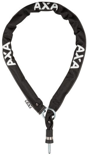 Insteekketting Axa RLC Plus 100/5,5 met polyester hoes - zwart