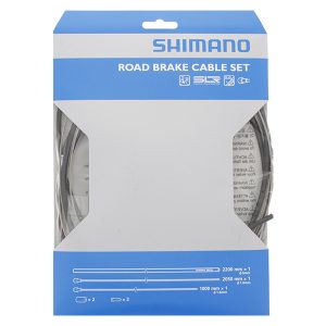 Remkabelset Shimano Race RVS - zwart