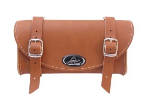 Zadeltas Monte Grappa leer - cognac