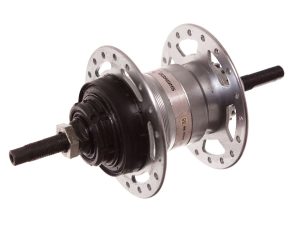 Versnellingsnaaf Shimano Nexus 3 SG-3R40 V-brake / Rollerbrake - 36 gaats - zilver
