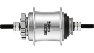 Achternaaf 2 speed Sturmey Archer automatic A2K GTS - zilver