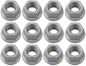 Achterasmoer met kraag Bofix 3/8" (12 stuks)