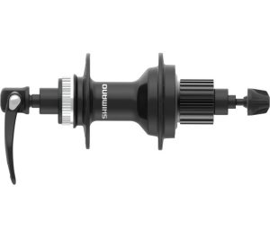 Achternaaf 12 speed Shimano FH-MT401 center lock - 36 gaats - 135 mm inbouwbreedte - zwart