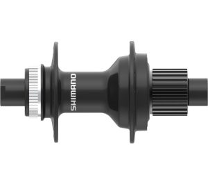 Achternaaf 12 speed Shimano FH-MT410 Center Lock - 142 mm inbouwbreedte - 36 gaats met 12 mm steekas - zwart