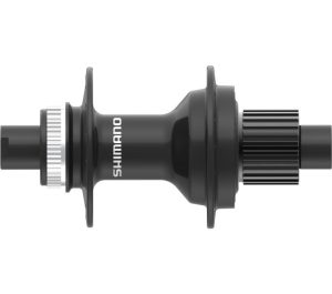 Achternaaf Shimano FH-MT410 - 12 speed - Center Lock - 148 mm inbouwbreedte - 36 gaats met 12 mm steekas - zwart