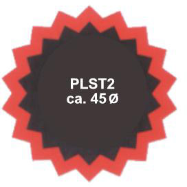 Binnenbandpleister TipTop nr.2 - ø45mm - 30 stuks