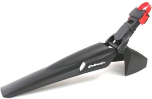 Achterspatbord 26-29" Polisport X-Fighter met zadelpenbevestiging - zwart