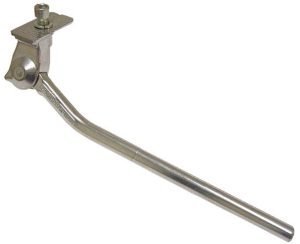 Zijstandaard 28-1 Pletscher  295 mm - zilver