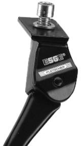 Zijstandaard 28-1 Pletscher Optima - zwart