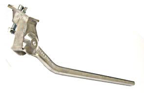 Zijstandaard 28-1 Pletscher Tour smal - zilver