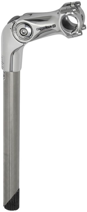 Stuurpen Ergotec Octopus 2 verstelbaar ø25,4 / 300x90 / 25,4 mm - zilver