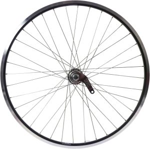 Achterwiel 26 x1.75 / 1.95" met favorit remnaaf / velg Zac 19 - zwart