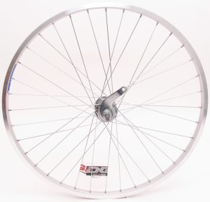 Achterwiel 26" / 559-21 ATB met Favorit remnaaf - zilver