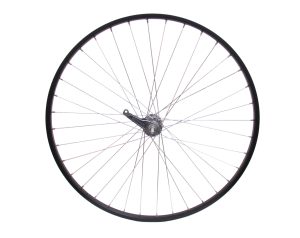 Achterwiel 28 x 1/4" aluminum Shimano remnaaf - zwart