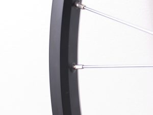 Achterwiel 28 x 1/4" aluminium Freewheel QR - zwart