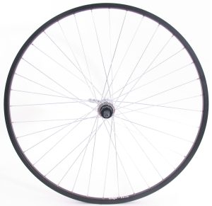 Achterwiel 28 x 1/4" aluminium Sunrace HBM53 QR 7 speed - zwart