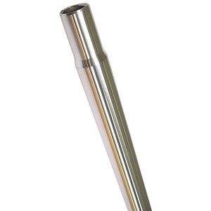 Zadelpen kaars Edge ø25,4 mm / 300 mm aluminium - zilver