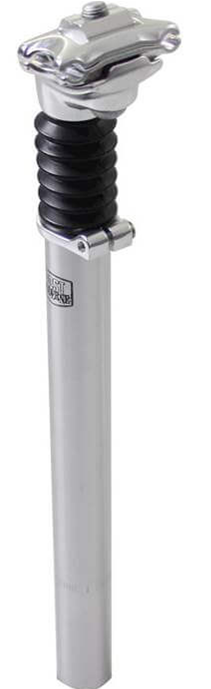 Zadelpen Post Moderne verend ø27,2 mm / 300 mm - zilver