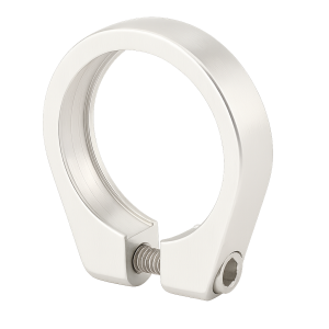 Zadelpenklem ø34.9 mm Edge aluminium met inbusbout - zilver