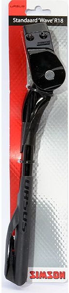 Zijstandaard Simson Wave R18 voor 18mm achterbrugmontage - zwart